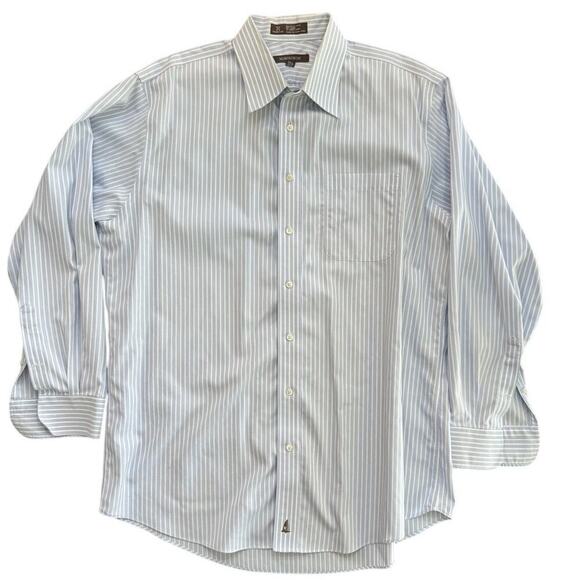 Nordstrom Other - Nordstrom Men's Wrinkle Free Stripe Print Button Down Shirt Size 34